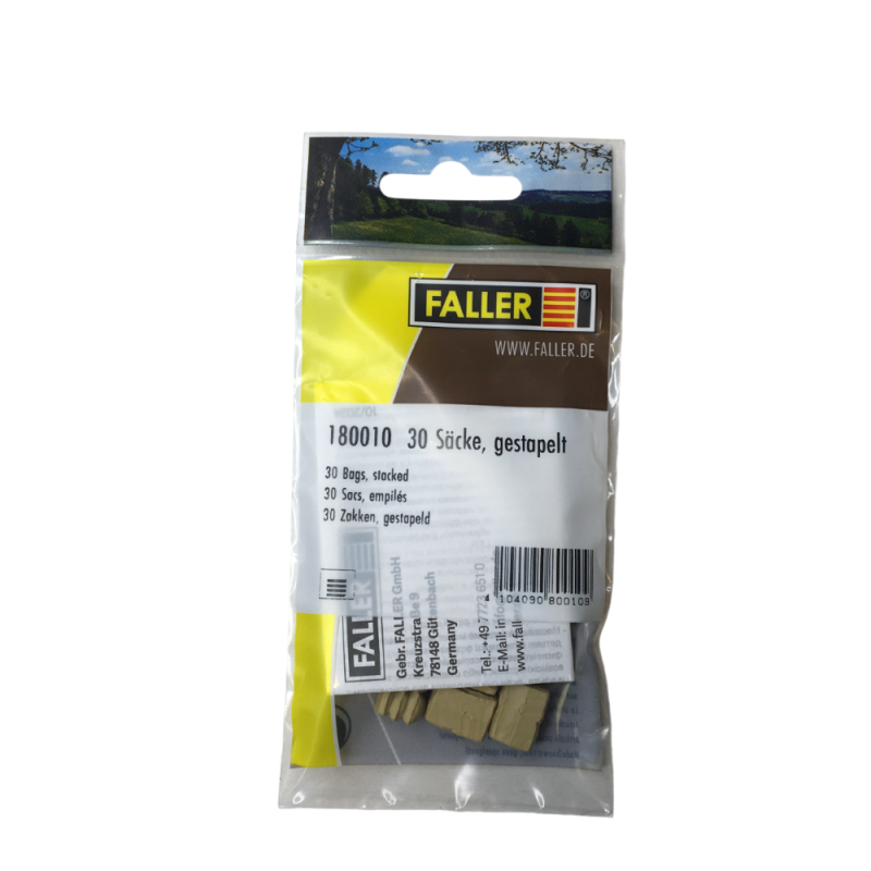 30 Sacs, empilés - Faller 180010 - HO 1/87