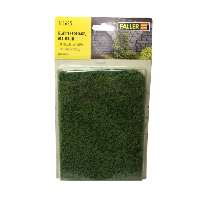 Feuillage, vert mai - Faller 181625 - HO 1/87