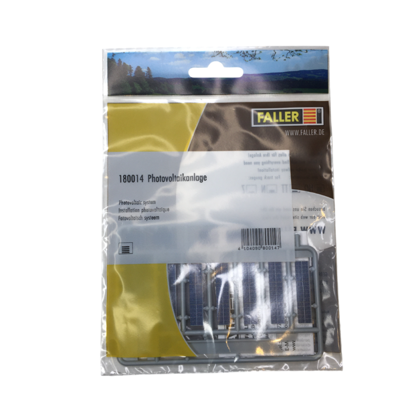 Installation photovoltaïque - Faller 180014 - HO 1/87