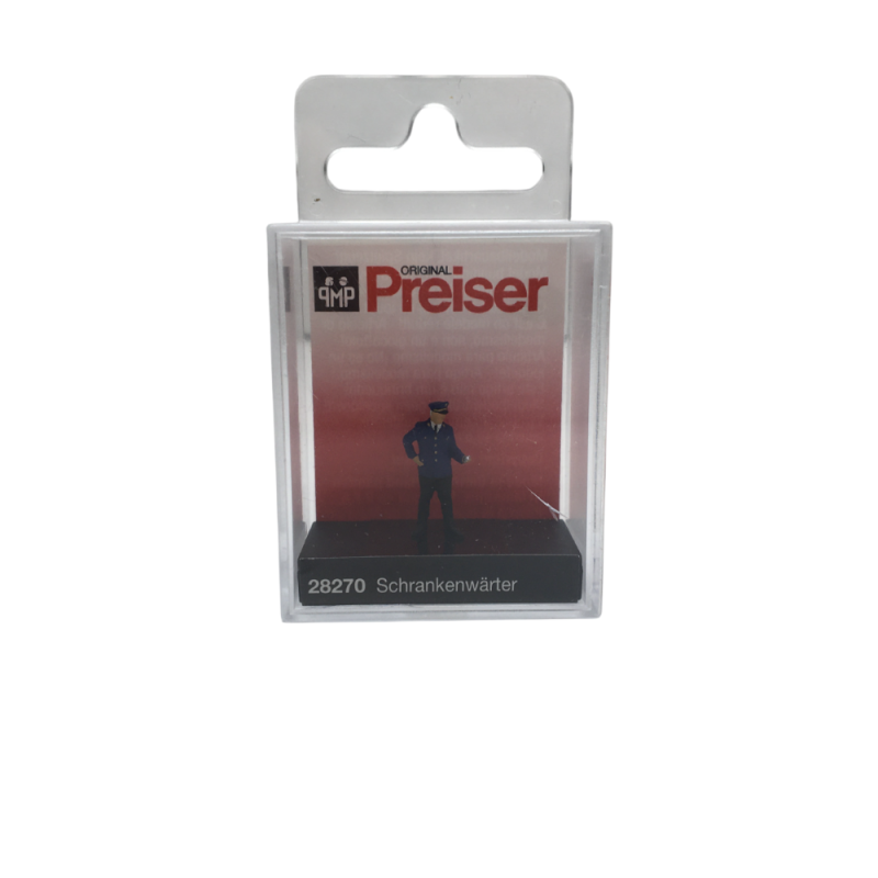 Gardien de barrière - PREISER 28270 - HO 1/87