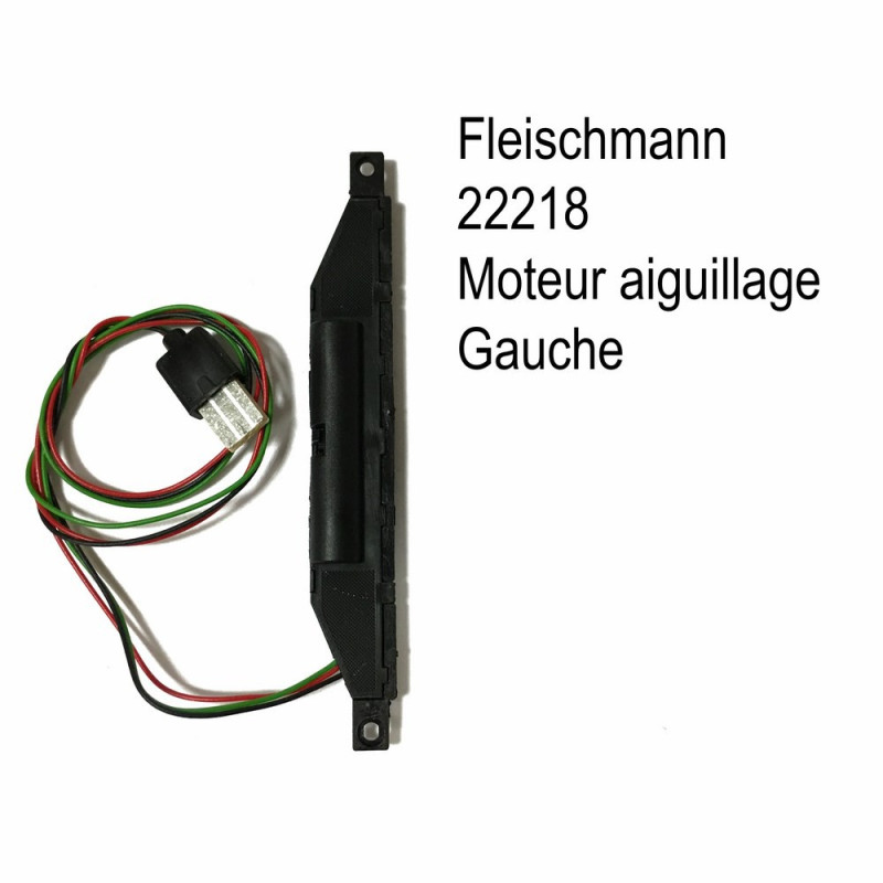 Fleischmann 22261 – Aiguillage électrique Gauche N – Voie Fleischmann Sans Ballast, échelle 1:160 (UK 1:148) – 1 Pièce
