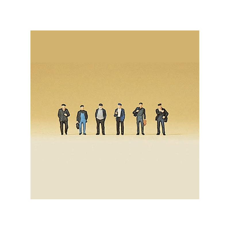 Ouvriers et dockers - PREISER 88530 - Z 1/220