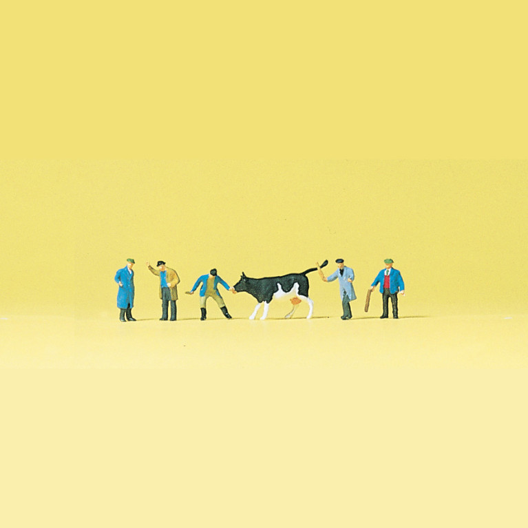 Bestiaux au marché - PREISER 88544 - Z 1/220