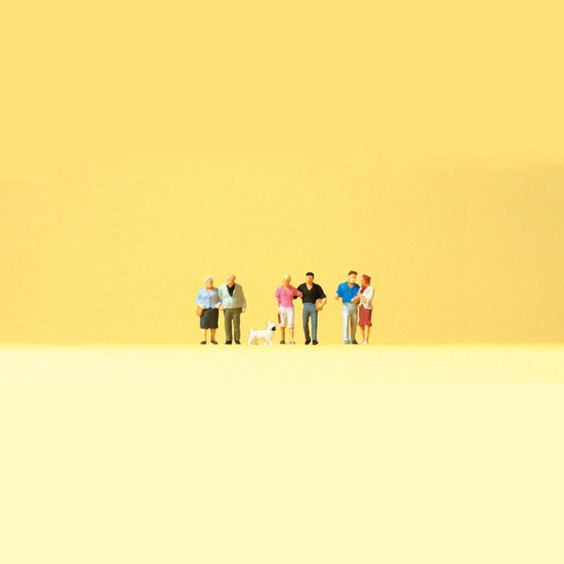 Couples et un chien - PREISER 88555 - Z 1/220