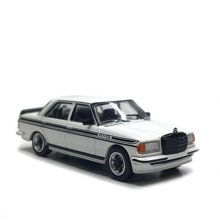 Mercedes, W123 AMG, blanc, 1980 - PCX 871561 - HO 1/87