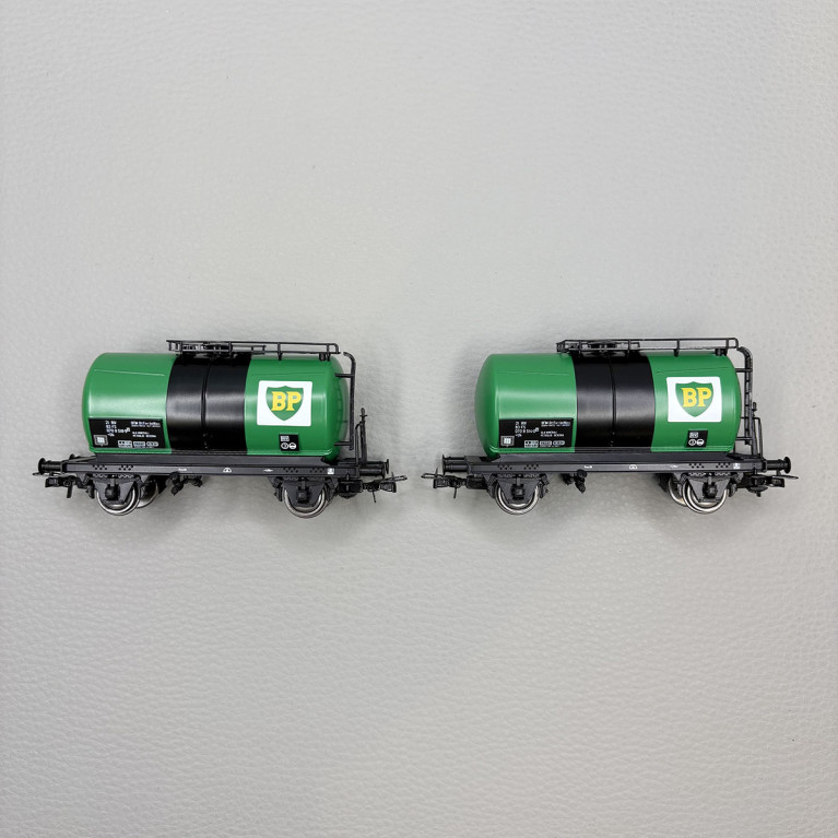2 wagons citerne de type Uh, "BP", FS - RIVAROSSI HR6567