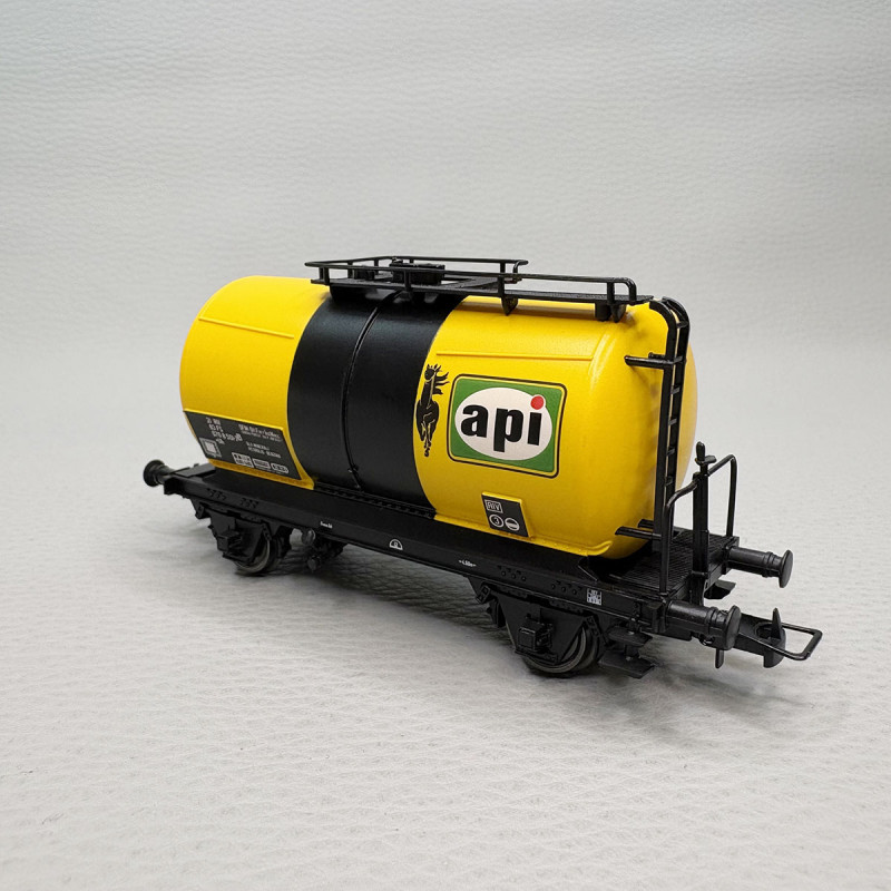 2 wagons citerne de type Uh, "API", FS - RIVAROSSI HR6566