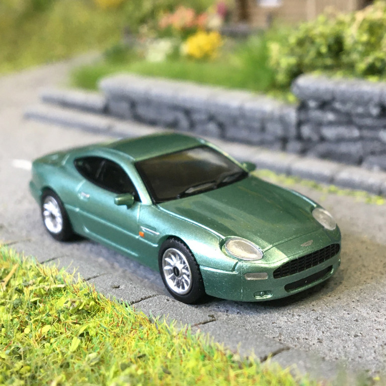Aston Martin, DB 7, coupé, vert, 1994 - PCX 871553 - HO 1/87