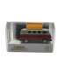 Volkswagen T1b, camping-car, avec couchage de toit, gris, rouge, 1960 - BREKINA 31635 - HO 1/87