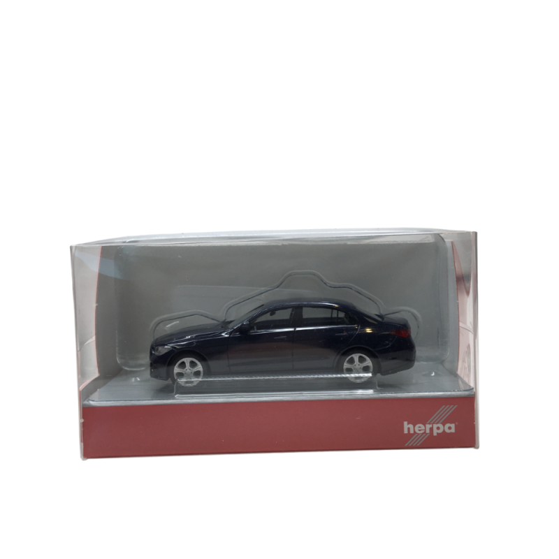 Mercedes Benz, Classe C, bleu foncé - HERPA 421003-003 - HO 1/87