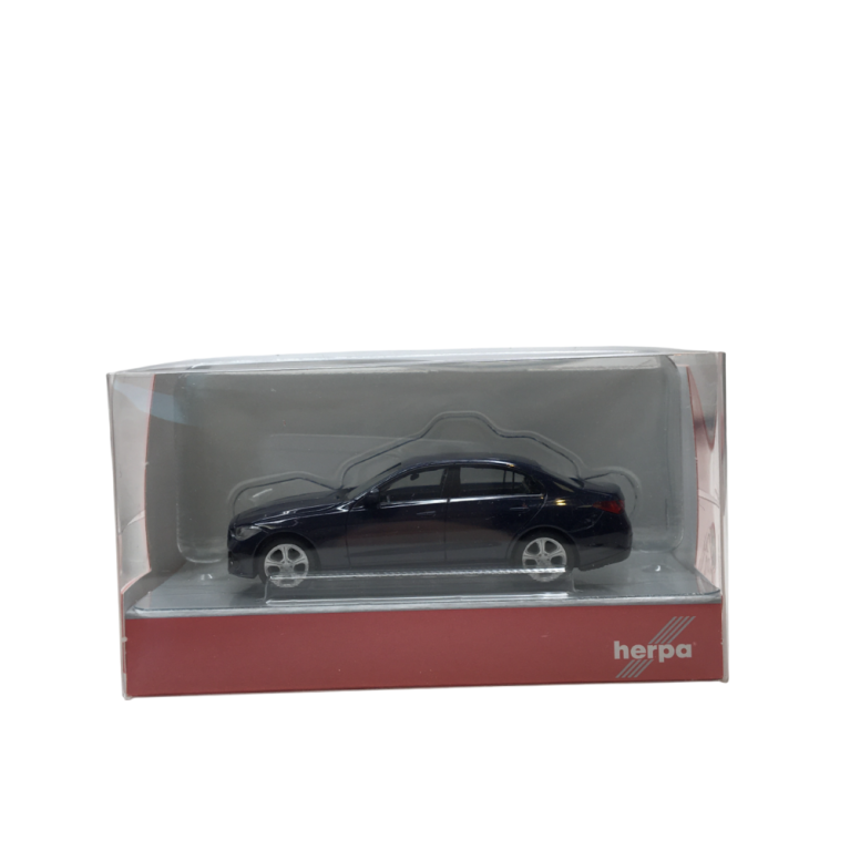 Mercedes Benz, Classe C, bleu foncé - HERPA 421003-003 - HO 1/87