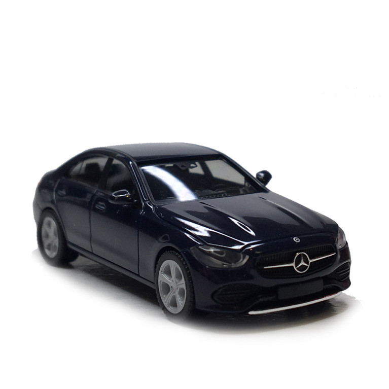 Mercedes Benz, Classe C, bleu foncé - HERPA 421003-003 - HO 1/87