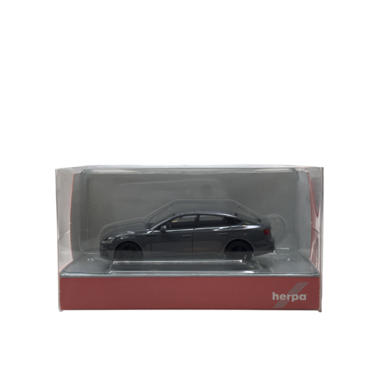Audi, A5 Sportback, gris nardo - HERPA 028707-002 - HO 1/87