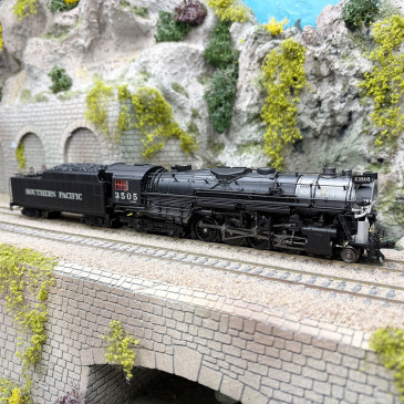 Locomotive à vapeur 2-8-4, Berkshire, N°3505, Southern Pacific, USA, Ep. III, digital son + fumée - TRIX 25983 - HO 1/87