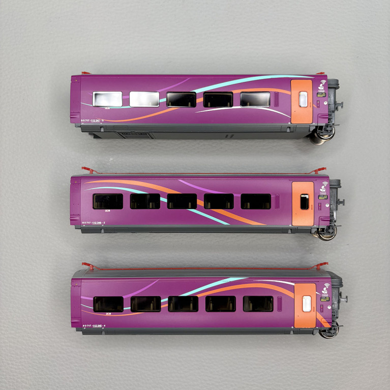 Complément Train à grande vitesse "Alvo", 3 éléments, Renfe - ELECTROTREN HE3001
