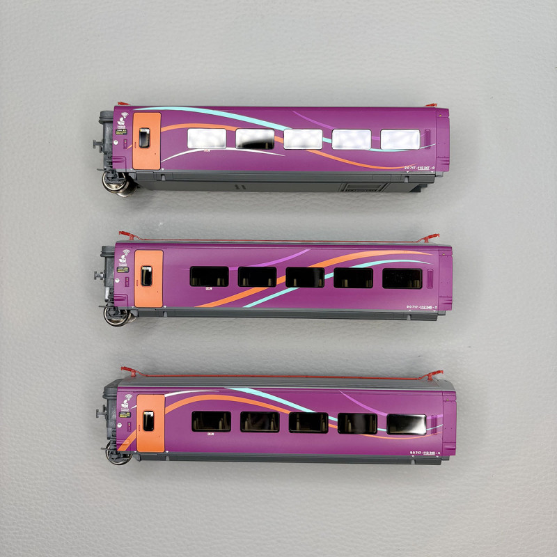 Complément Train à grande vitesse "Alvo", 3 éléments, Renfe - ELECTROTREN HE3001