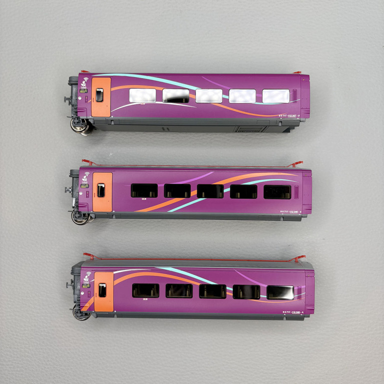 Complément Train à grande vitesse "Alvo", 3 éléments, Renfe - ELECTROTREN HE3001