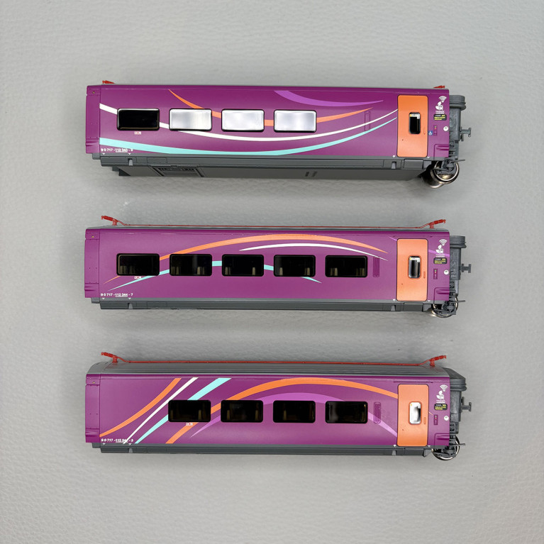 Complément Train à grande vitesse "Alvo", 3 éléments, Renfe - ELECTROTREN HE3002