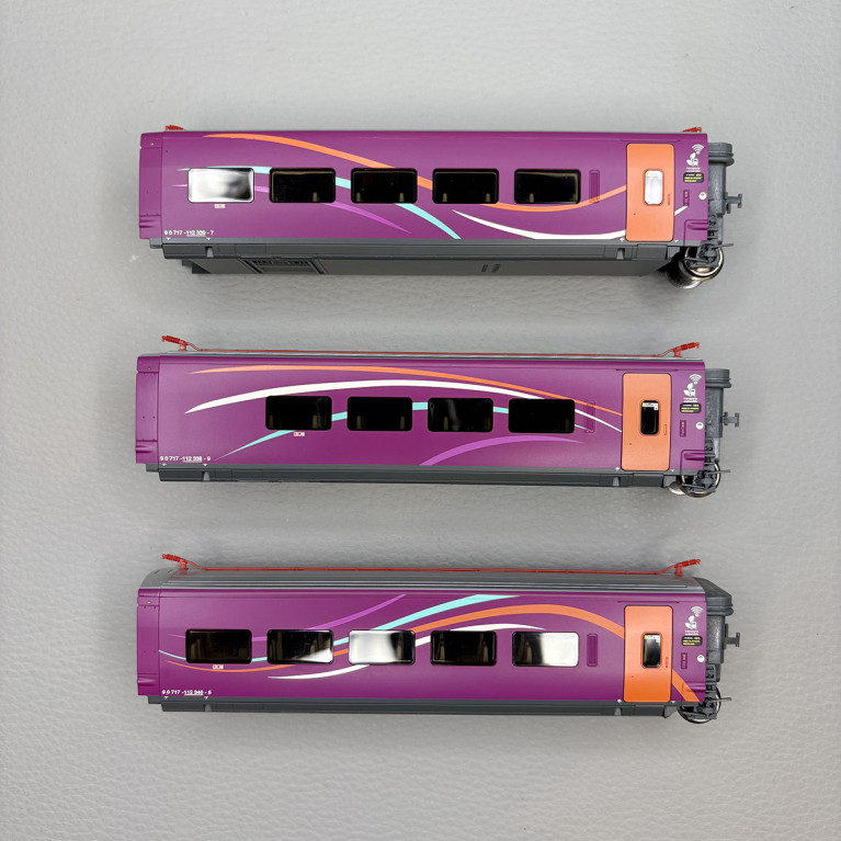 Complément Train à grande vitesse "Alvo", 3 éléments, Renfe - ELECTROTREN HE3003