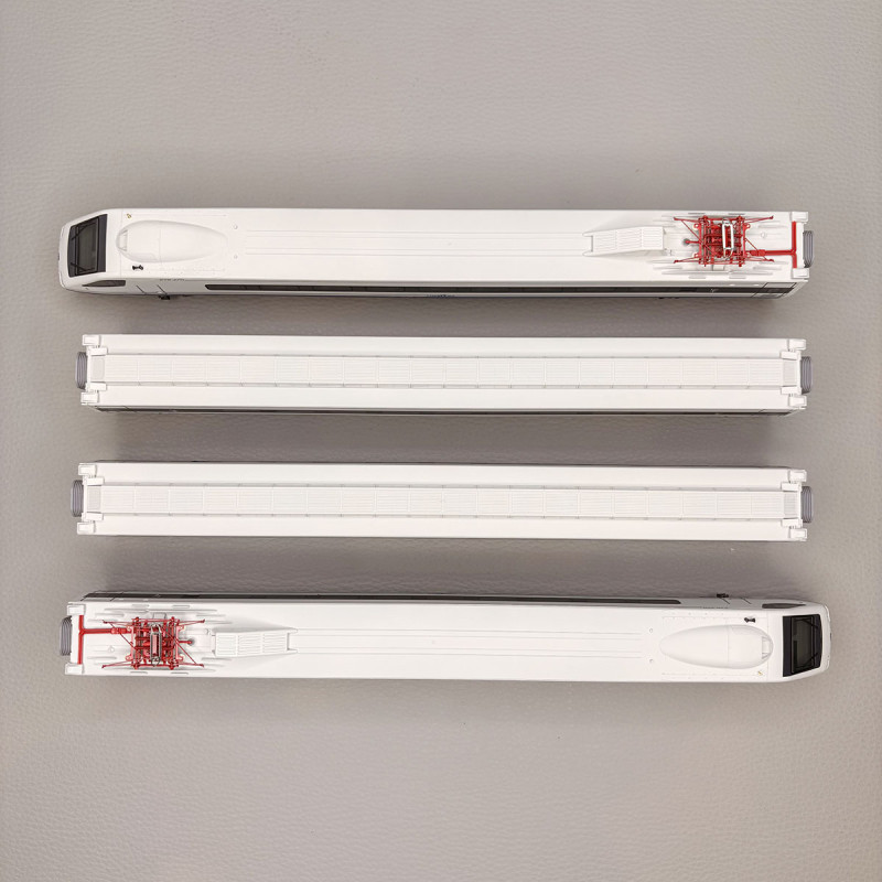 Train à grande vitesse pendulaire ETR 470 N°8, livrée d'origine, 4 éléments, Cisalpino- RIVAROSSI HR2963S