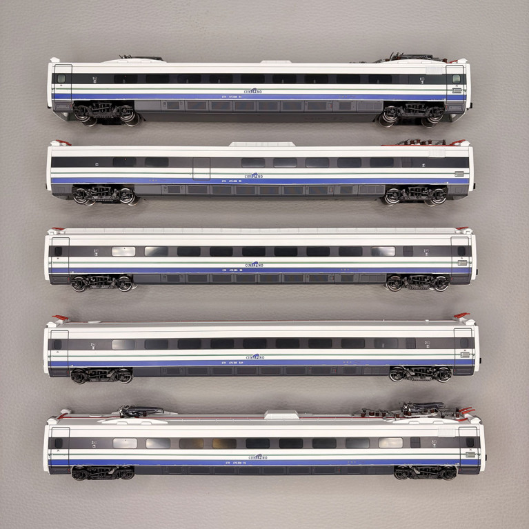 Complément ETR 470 N°8, livrée d'origine, 5 éléments, Cisalpino- RIVAROSSI HR3025