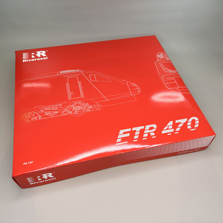 Complément ETR 470 N°8, livrée d'origine, 5 éléments, Cisalpino- RIVAROSSI HR3025