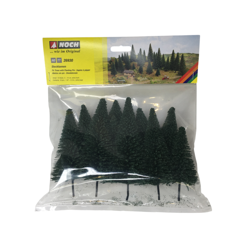 Sapins avec punaise de plantation - NOCH 26930 - HO, TT