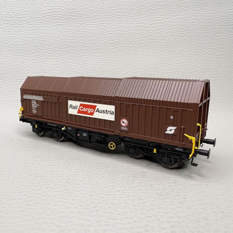 Wagon à toit télescopique type Shimmns 708, "Rail Cargo Austria", ÖBB - BRAWA 51012