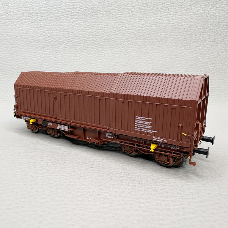 Wagon à toit télescopique type Shis 36114B0, SNCB - BRAWA 51016