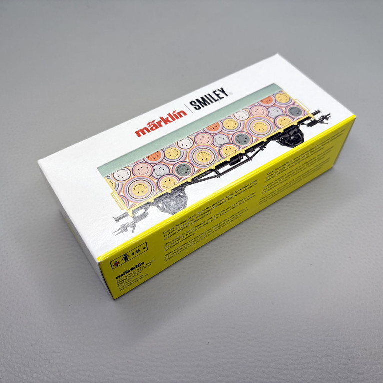 Wagon 2 essieux collection décors SmileyWorld 2026 - MARKLIN 48884