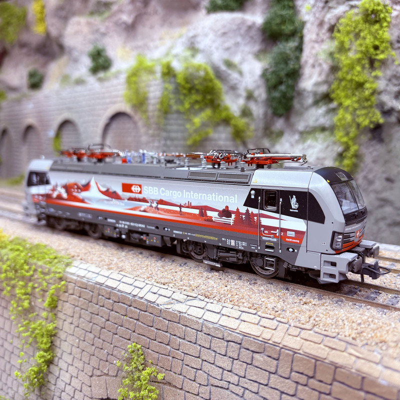 Locomotive électrique Vectron 193 452-0, "Schweizpiercer", SBB Cargo, Ep. VI, digital son - ROCO 7510073 - HO 1/87
