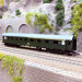 Voiture voyageurs train express, type ABge, mixte 1/2CL, DR, Ep. IV - ROCO 6200205 - HO 1/87