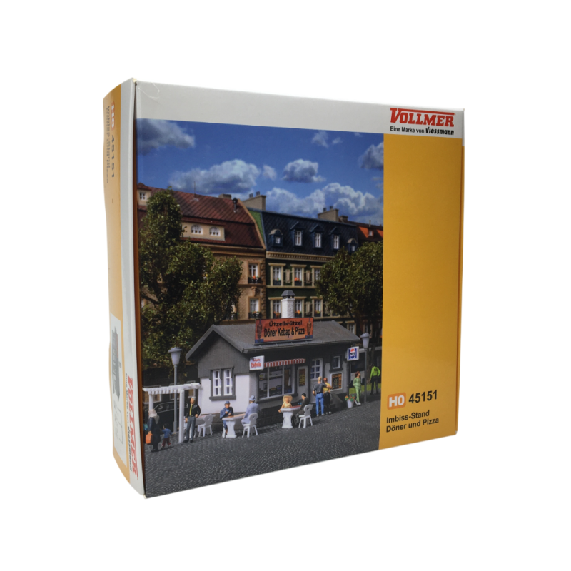 Chaudière horizontale, 3 cylindres - VOLLMER 45520 - HO 1/87