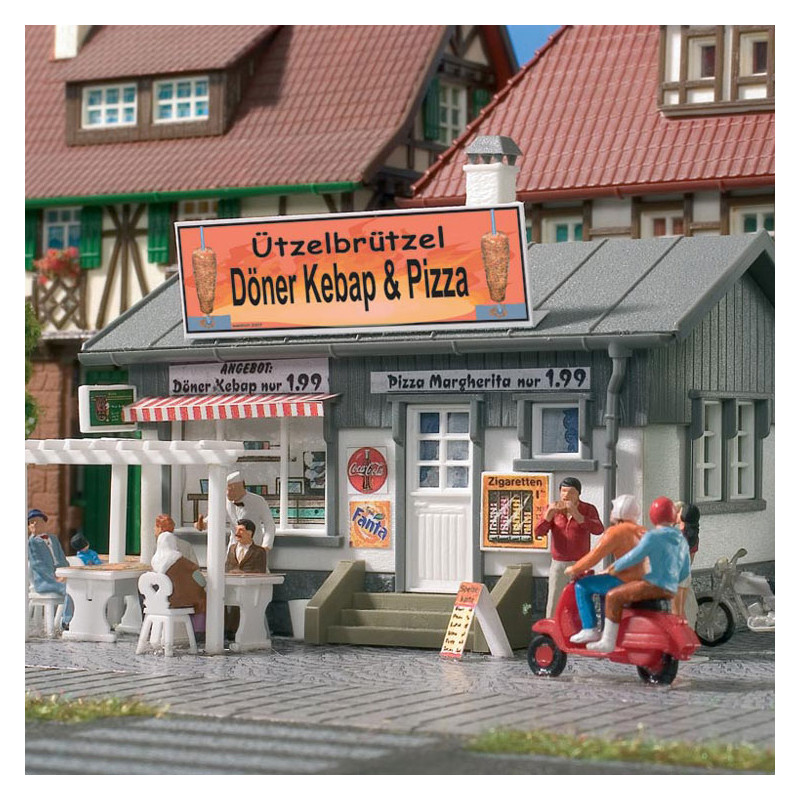 Présentoir à Döner kebab et pizza - VOLLMER 45151 - HO 1/87