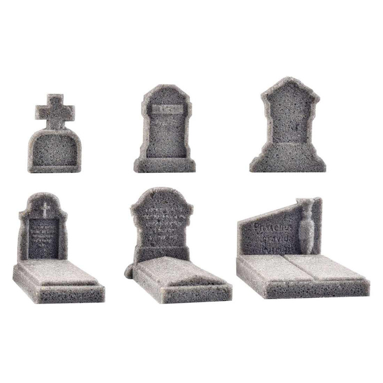 Tombe décorative, 6 pièces - VOLLMER 48282 - HO 1/87