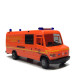 Transporteur, Mercedes Benz Vario, Service de secours des forces armées allemandes, Médecin urgentiste Hambourg - HERPA 700894 -