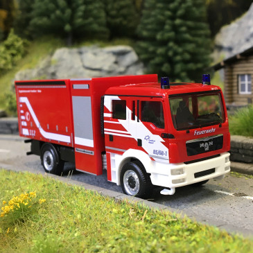 MAN TGM, véhicule polyvalent, Fraport - HERPA 098861 - HO 1/87