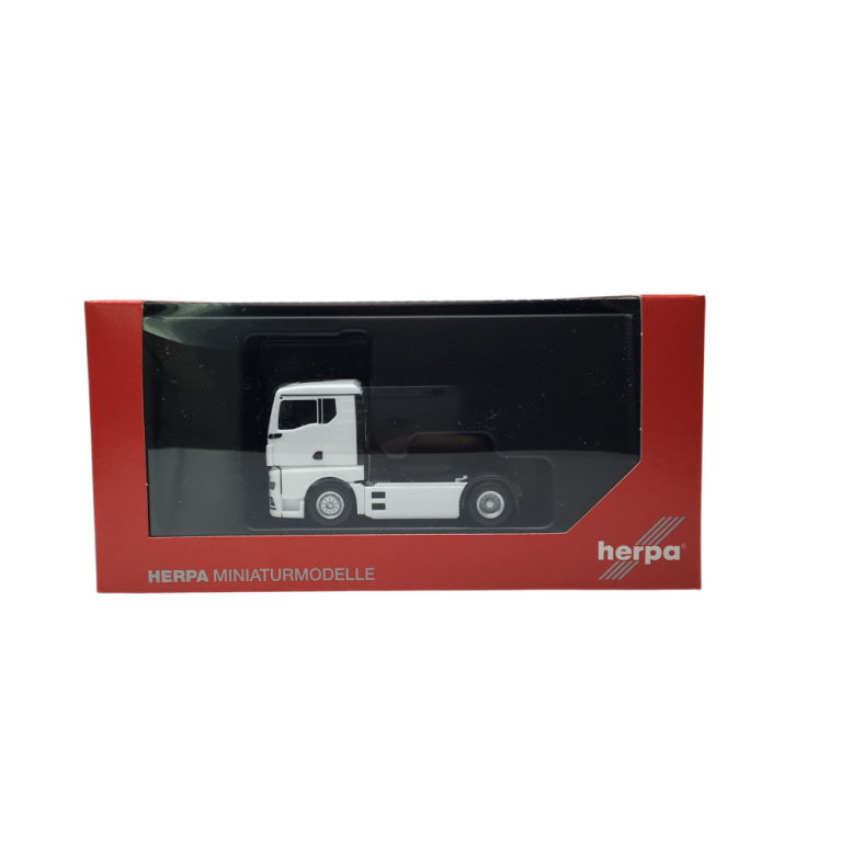 MAN TGX GN, tracteur porteur, 2 essieux, blanc - HERPA 320535 - HO 1/87