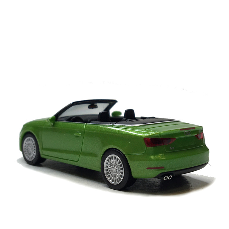 Audi A3, cabriolet, vert - HERPA 038300-003 - HO 1/87