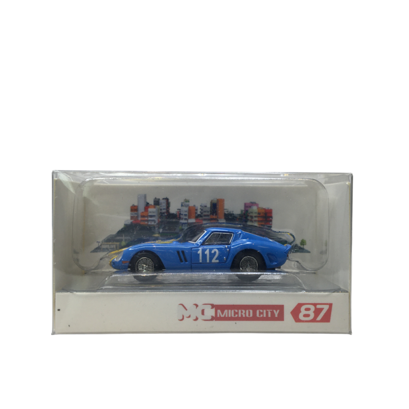 MicroCity, Ferrari 250 GTO, 112, bleu, 1962 - HERPA 87MC000058 - HO 1/87