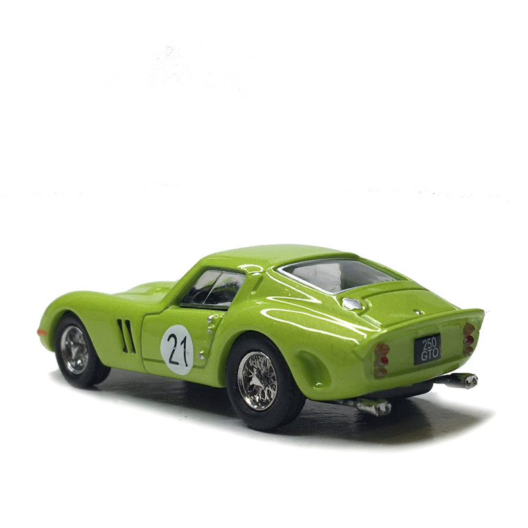 MicroCity, Ferrari 250 GTO, 21, vert, 1962 - HERPA 87MC000059 - HO 1/87