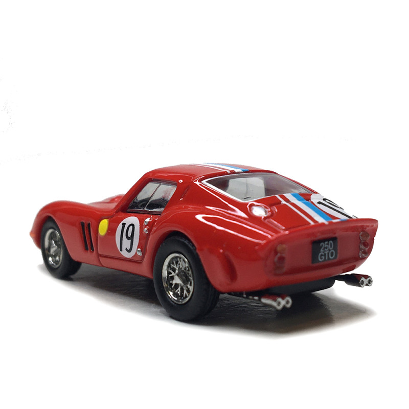 MicroCity, Ferrari 250 GTO, 19, rouge, 1962 - HERPA 87MC000062 - HO 1/87