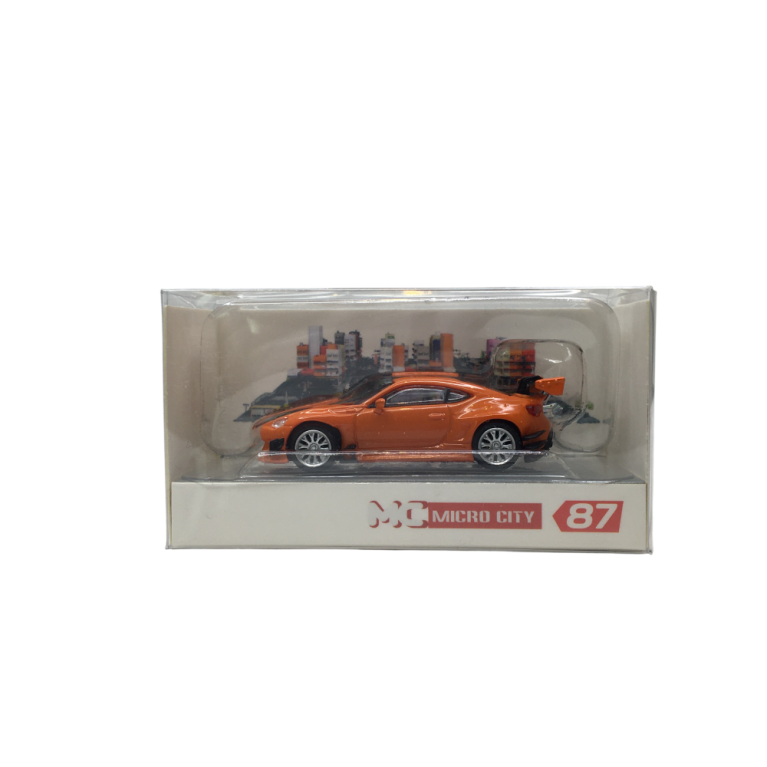 MicroCity, Toyota GT86, orange, 2012 - HERPA 87MC000069 - HO 1/87