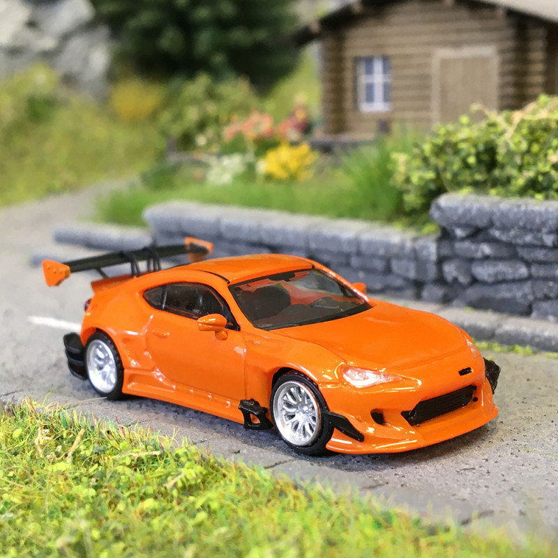 MicroCity, Toyota GT86, orange, 2012 - HERPA 87MC000069 - HO 1/87