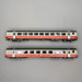 2 voitures voyageurs type EWIII, "Swiss Express", SBB CFF FFS - MARKLIN 42191