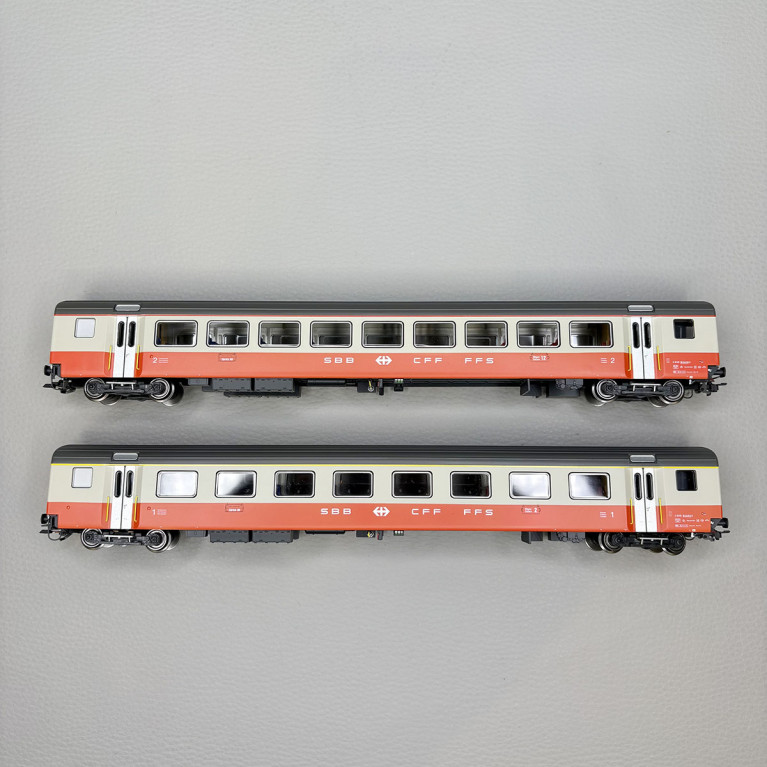 2 voitures voyageurs type EWIII, "Swiss Express", SBB CFF FFS - MARKLIN 42191