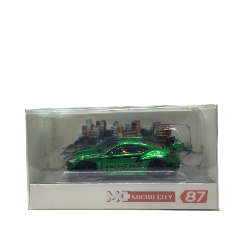 MicroCity, Toyota GT86, vert, 2012 - HERPA 87MC000072 - HO 1/87