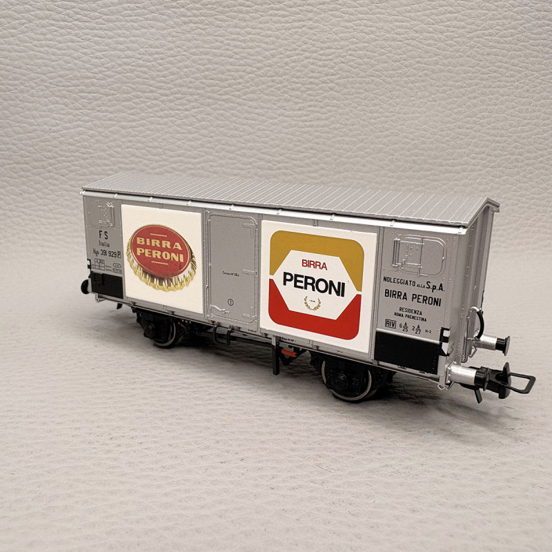Wagon couvert réfrigéré de type Hgb, "Peroni", FS - RIVAROSSI HR6710