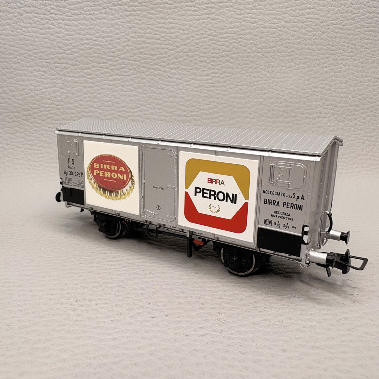 Wagon couvert réfrigéré de type Hgb, "Peroni", FS - RIVAROSSI HR6710