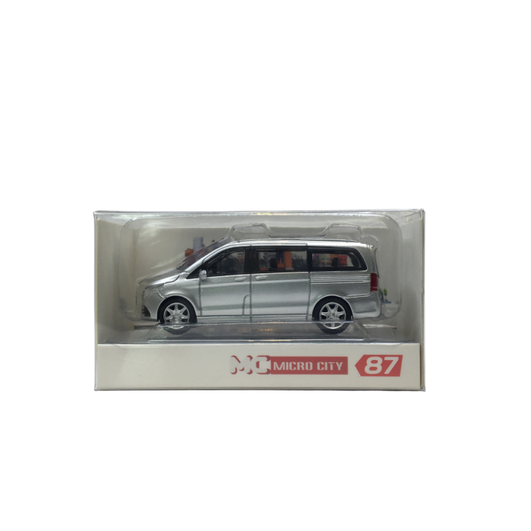 MicroCity, Mercedes Benz Classe V, argent - HERPA 87MC000076 - HO 1/87